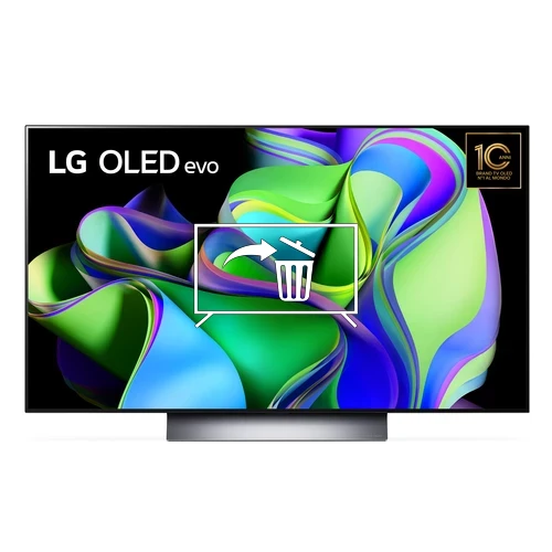 Désinstaller des applications sur LG 48C34APID