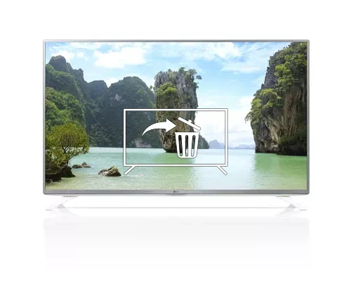 Uninstall apps on LG 49LF590V