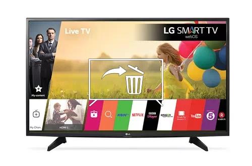 Desinstalar aplicaciones a LG 49LH590V