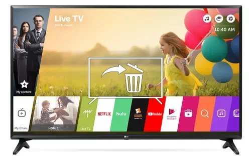 Désinstaller des applications sur LG 49LJ5500