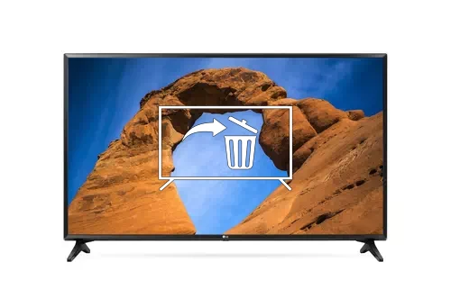 Uninstall apps on LG 49LK5750PUA