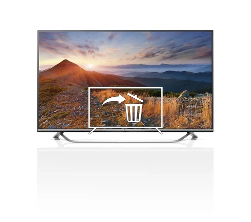 Uninstall apps on LG 49UF800V