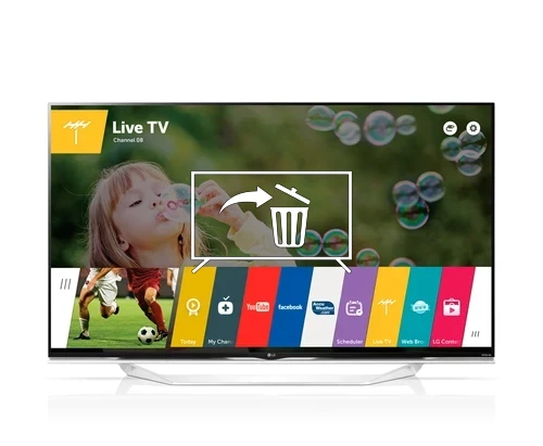 Uninstall apps on LG 49UF8577