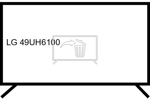 Desinstalar aplicaciones a LG 49UH6100