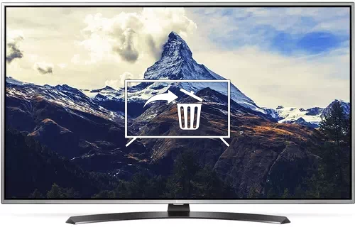 Désinstaller des applications sur LG 49UH668V