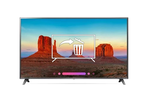 Désinstaller des applications sur LG 4K HDR Smart LED UHD TV w/ AI ThinQ