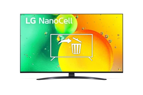 Desinstalar aplicaciones en LG 50NANO763QA