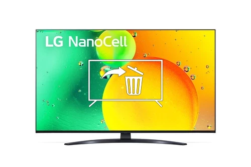 Desinstalar aplicaciones en LG 50NANO769QA