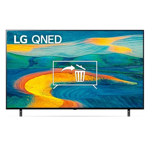 Desinstalar aplicaciones a LG 50QNED7S6QA