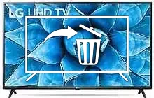 Uninstall apps on LG 50UN7300PTC