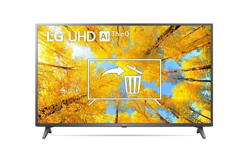 Desinstalar aplicaciones a LG 50UQ75001LG