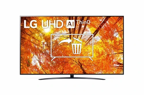 Désinstaller des applications sur LG 50UQ91009, 50" LED-TV, UHD