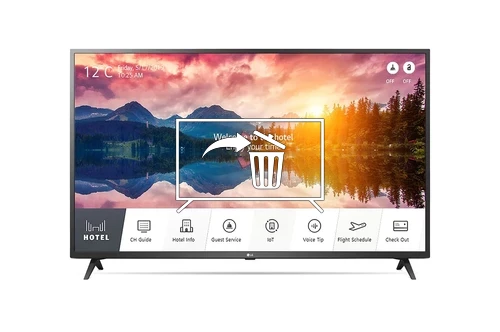 Uninstall apps on LG 50US660H