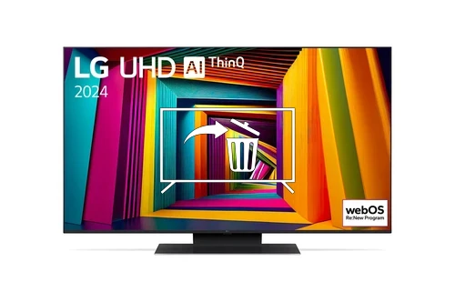 Desinstalar aplicaciones en LG 50UT91003LA