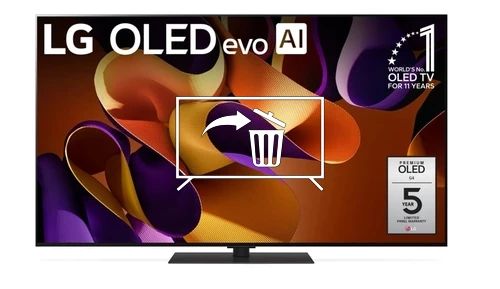 Désinstaller des applications sur LG 55" OLED 4K ULTRA HD