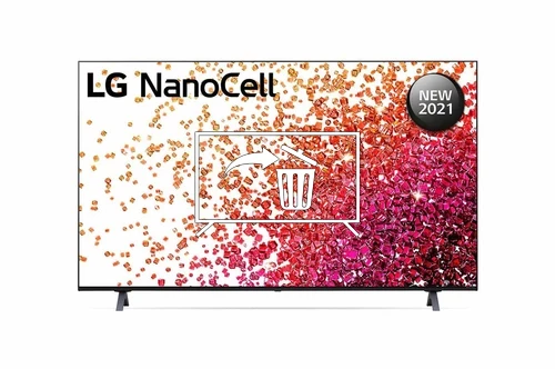 Desinstalar aplicaciones a LG 55NANO75VPA