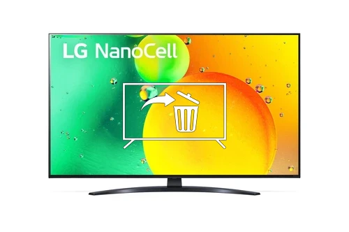 Desinstalar aplicaciones a LG 55NANO796QA