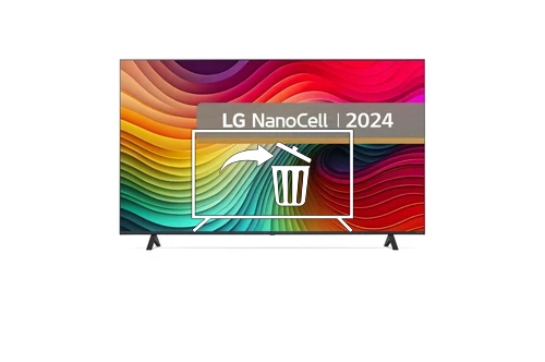 Uninstall apps on LG 55NANO81T3A