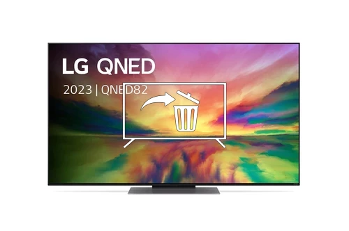 Desinstalar aplicaciones en LG 55QNED826RE