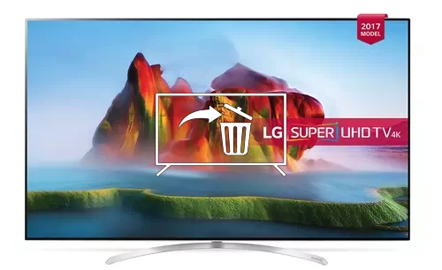 Uninstall apps on LG 55SJ950V