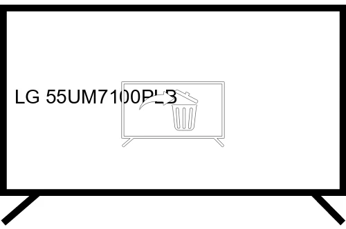 Desinstalar aplicaciones en LG 55UM7100PLB