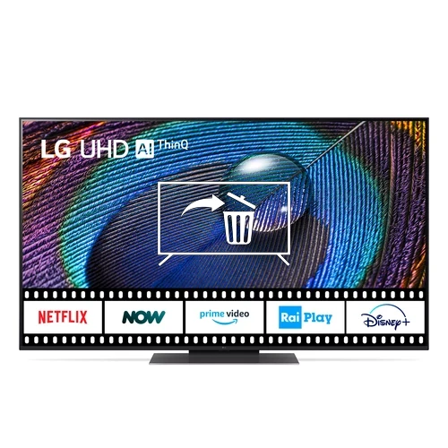 Uninstall apps on LG 55UR91006LA