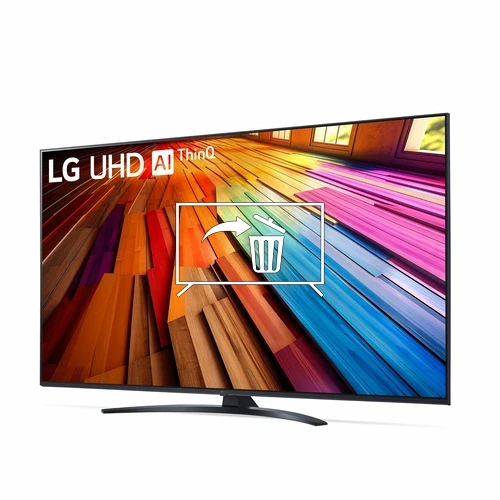 Desinstalar aplicaciones a LG 55UT81006LA