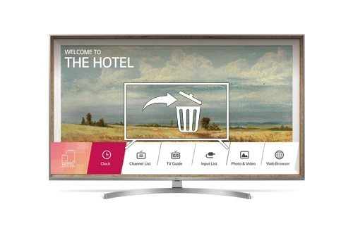 Uninstall apps on LG 55UU761H