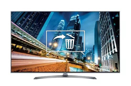Uninstall apps on LG 60UJ750V