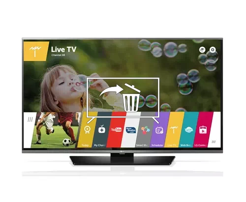 Uninstall apps on LG 65LF6300