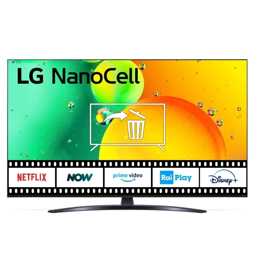 Desinstalar aplicaciones a LG 65NANO766QA.API