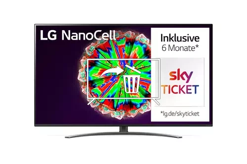 Desinstalar aplicaciones a LG 65NANO816NA