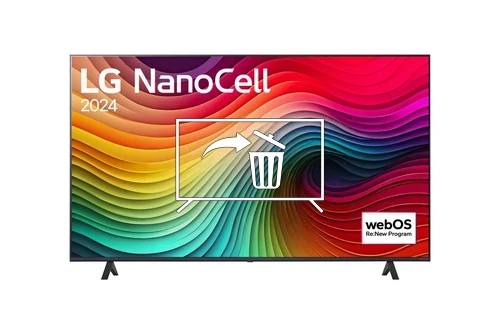 Desinstalar aplicaciones a LG 65NANO82T3B