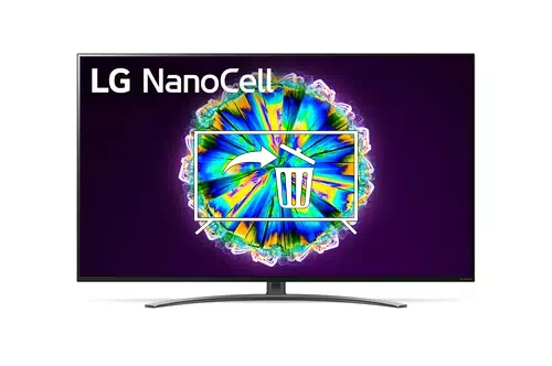 Desinstalar aplicaciones en LG 65NANO866NA