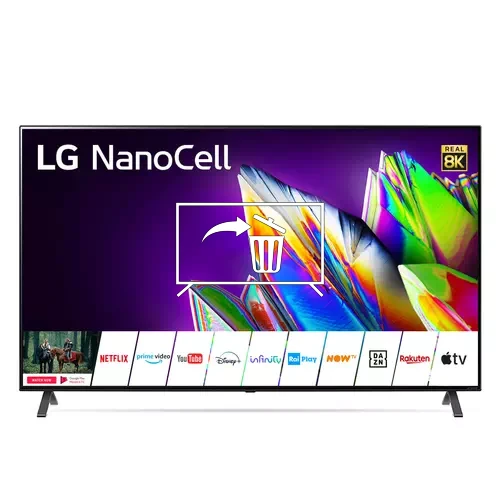 Desinstalar aplicaciones en LG 65NANO976NA