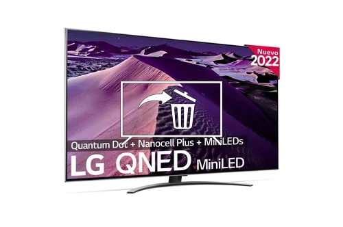 Desinstalar aplicaciones en LG 65QNED876QB