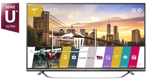 Désinstaller des applications sur LG 65UF778V