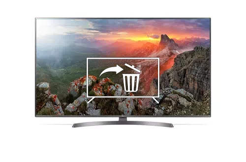 Uninstall apps on LG 65UK6750
