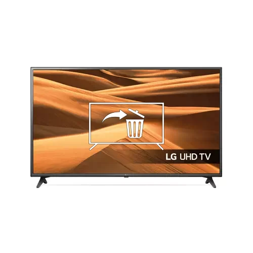 Désinstaller des applications sur LG 65UM7000PLA