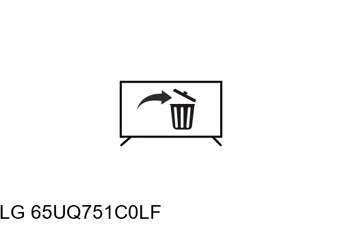 Désinstaller des applications sur LG 65UQ751C0LF
