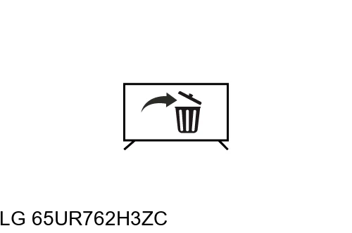 Uninstall applications on LG 65UR762H3ZC