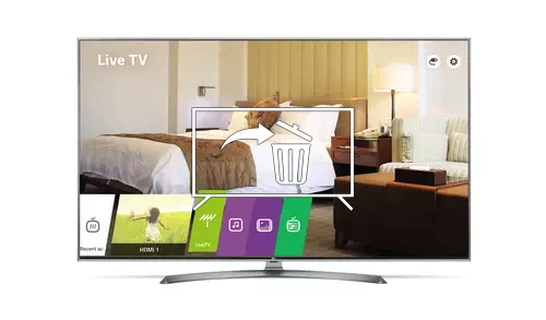Désinstaller des applications sur LG 65UV770H