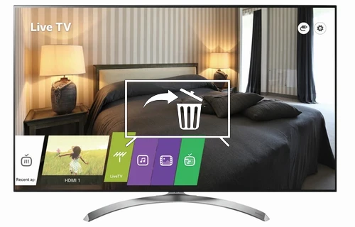 Uninstall apps on LG 65UV970H