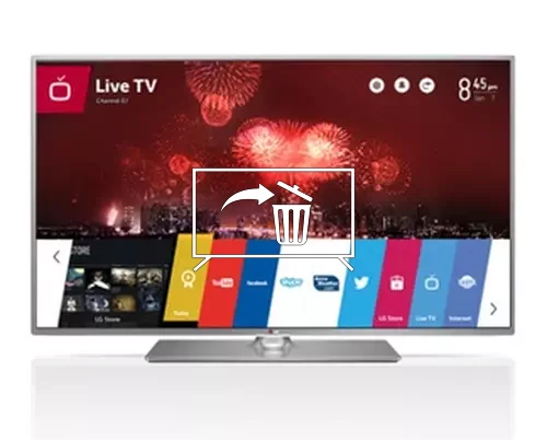 Désinstaller des applications sur LG 70LB650V