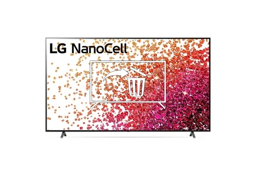 Désinstaller des applications sur LG 70NANO753PA