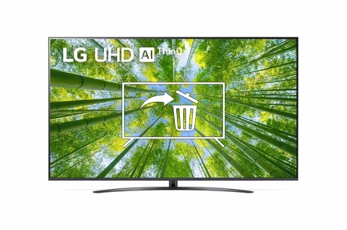 Desinstalar aplicaciones a LG 70UQ81009LB