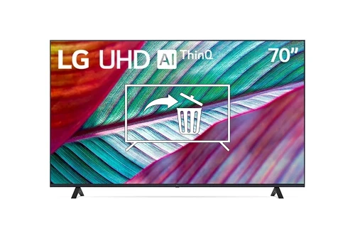 Desinstalar aplicaciones a LG 70UR8750PSA