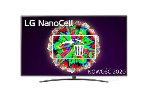 Desinstalar aplicaciones en LG 75NANO793NF