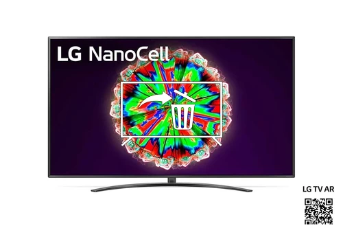 Desinstalar aplicaciones a LG 75NANO796NF