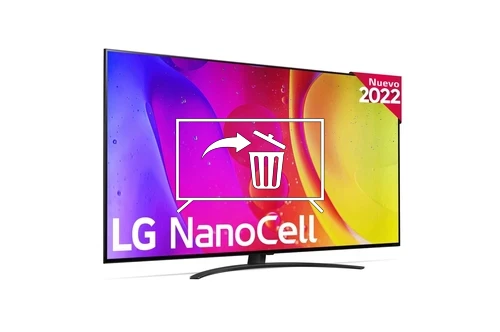 Desinstalar aplicaciones en LG 75NANO826QB